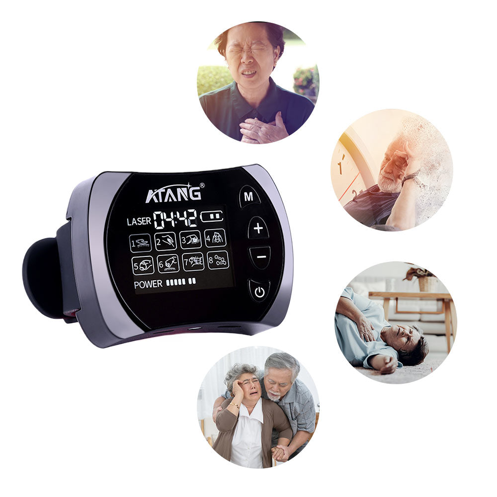 Type 2 Diabetes Laser Watch Therapy Stroke Recovery Care for Mini Strokes in Elderly